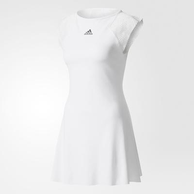 Adidas Womens London Dress White 10 White