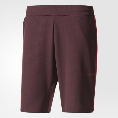 Adidas Mens Barricade Bermuda Shorts - Dark Burgundy/Scarlet Red - main image