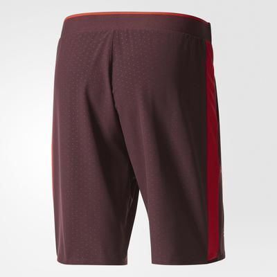 Adidas Mens Barricade Bermuda Shorts - Dark Burgundy/Scarlet Red - main image