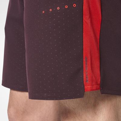 Adidas Mens Barricade Bermuda Shorts - Dark Burgundy/Scarlet Red - main image