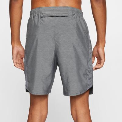 Nike Mens Dri-FIT 9 Inch Brief Tennis Shorts - Grey/White - main image