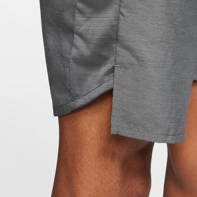 Nike Mens Dri-FIT 9 Inch Brief Tennis Shorts - Grey/White - main image