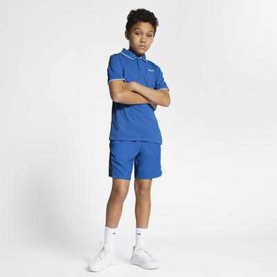 Nike Boys Dri-FIT Tennis Polo - Signal Blue - main image