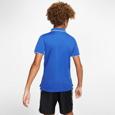 Nike Boys Dri-FIT Tennis Polo - Game Royal - main image