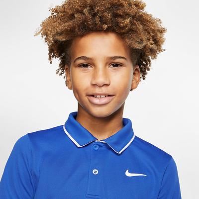 Nike Boys Dri-FIT Tennis Polo - Game Royal - main image