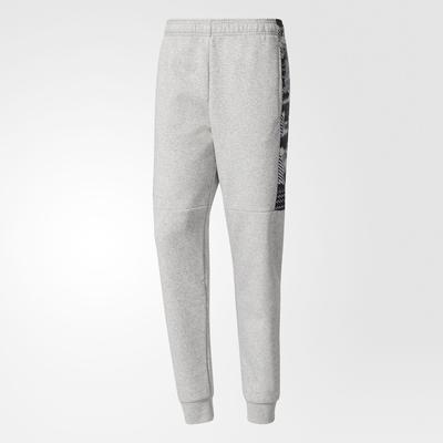 Adidas Mens Essentials Camo Pants - Grey - main image
