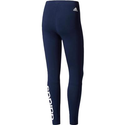 Adidas Womens Essentials Linear Tights - Navy - main image