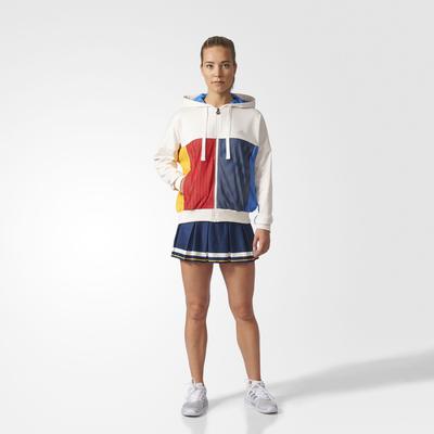 Adidas Womens New York Jacket - Chalk White/Multi-Colour - main image