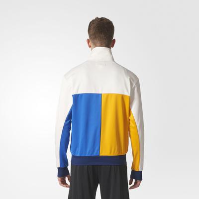 Adidas Mens New York Jacket - Chalk White/Multi-Colour