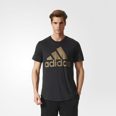 Adidas Mens ID Big Logo Tee - Black - main image