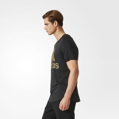 Adidas Mens ID Big Logo Tee - Black - main image