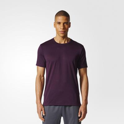 Adidas Mens FreeLift Climacool Tee - Red Night - main image