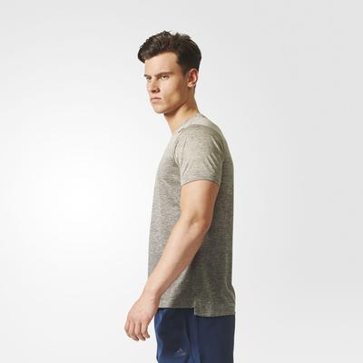 Adidas Mens FreeLift Gradient Tee - Grey Five - main image