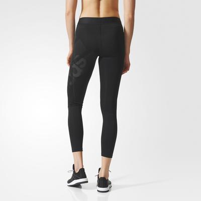 Adidas Womens Techfit Long Sport Tights - Black - main image