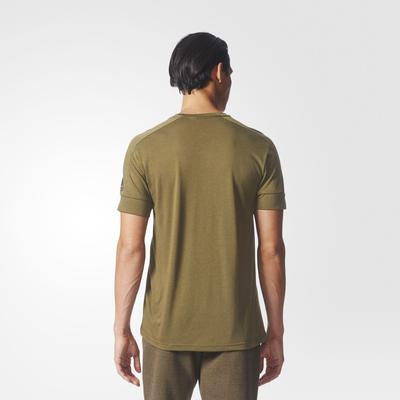 Adidas Mens ID Stadium Tee - Trace Olive Green - main image