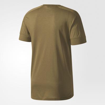 Adidas Mens ID Stadium Tee - Trace Olive Green - main image