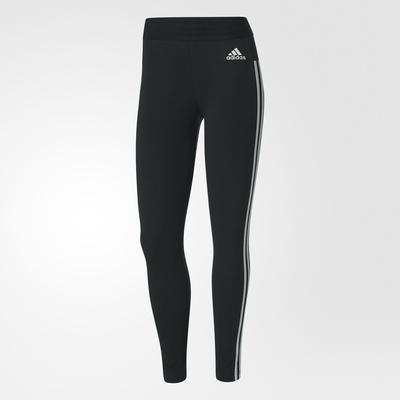 Adidas Womens Essentials 3-Stripe Tights - Black - main image