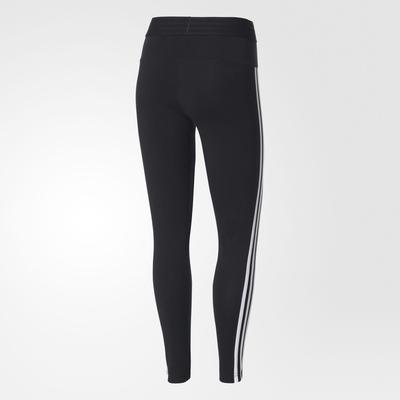 Adidas Womens Essentials 3-Stripe Tights - Black - main image