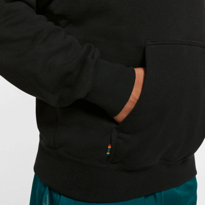 Nike Mens Fleece Tennis Hoodie - Black - main image