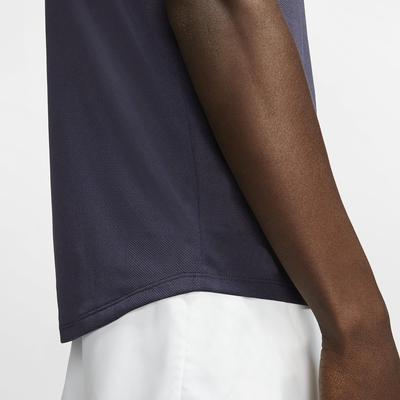 Nike Mens Breathe Advantage Polo - Gridiron/Off Noir