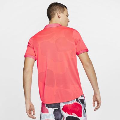 Nike Mens Breathe Advantage Polo - Laser Crimson - main image