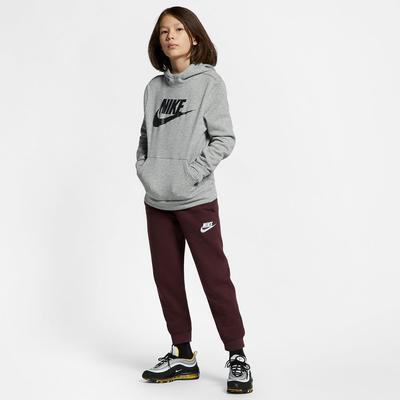Nike Boys Sportswear Pullover Hoodie - Dark Grey/Heather/Black - main image