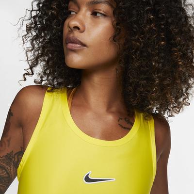 Nike Womens Tennis Bodysuit - Optic Yellow - main image