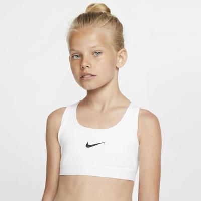Nike Girls Pro Sports Bra - White 