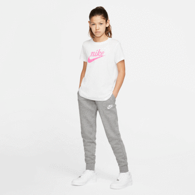 Nike Girls Sportwear Pants - Carbon Heather