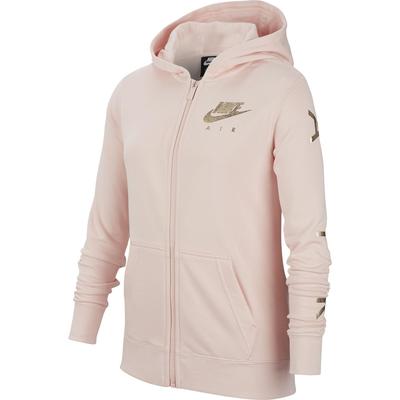 Nike Air Girls Fleece Hoodie - Echo Pink - main image