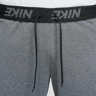 Nike Mens Dri-FIT Tapered Fleece Training Trousers - Charcoal Heather - main image