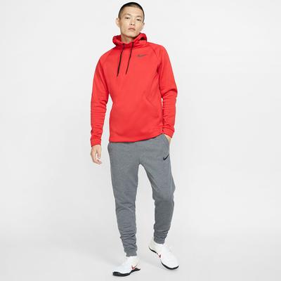Nike Mens Dri-FIT Tapered Fleece Training Trousers - Charcoal Heather - main image