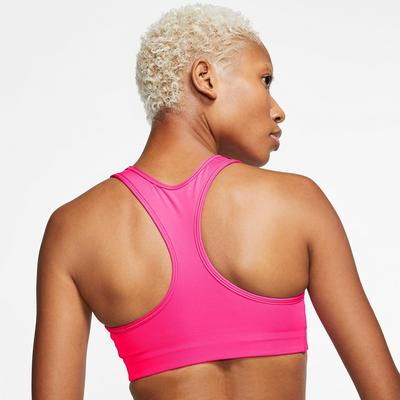 Nike Womens Swoosh Sports Bra - Hyper Pink