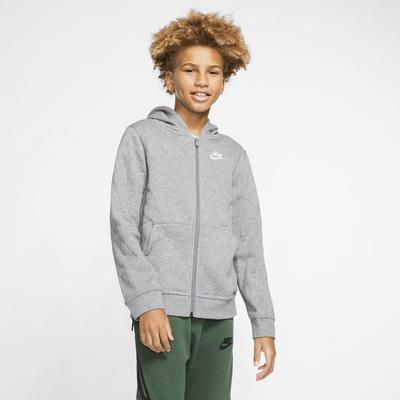 Nike Boys Club Hoodie - Carbon Heather - main image
