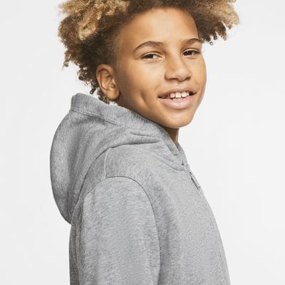 Nike Boys Club Hoodie - Carbon Heather - main image