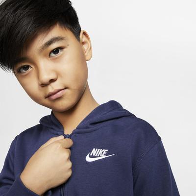 Nike Boys Club Hoodie - Midnight Navy - main image