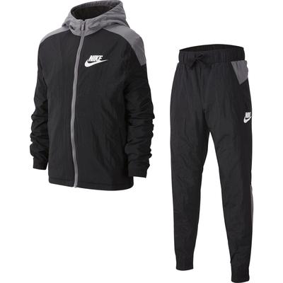Nike Kids Tracksuit - Black/Gunsmoke - main image