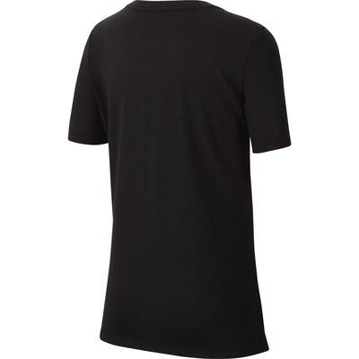 Nike Boys Breathe Graphic Training T-Shirt - Black/Ember Glow - main image