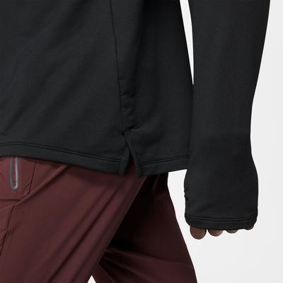 Nike Mens Half Zip Running Top - Black - main image