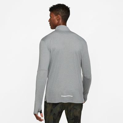 Nike Mens Half Zip Running Top - Dark Smoke Grey - main image