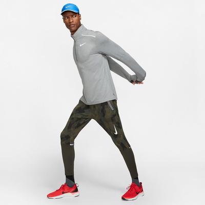 Nike Mens Half Zip Running Top - Dark Smoke Grey - main image