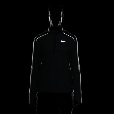 Nike Mens Half Zip Running Top - Dark Smoke Grey - main image