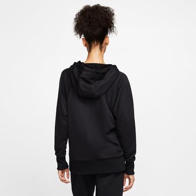 Nike Womens Dri-FIT Training Hoodie - Black - main image