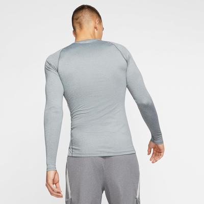 Nike Mens Pro Long Sleeve Top - Smoke Grey - main image
