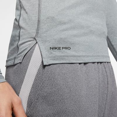 Nike Mens Pro Long Sleeve Top - Smoke Grey - main image