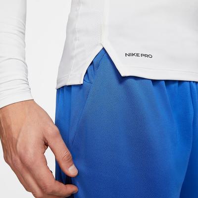 Nike Mens Pro Long Sleeve Top - White - main image