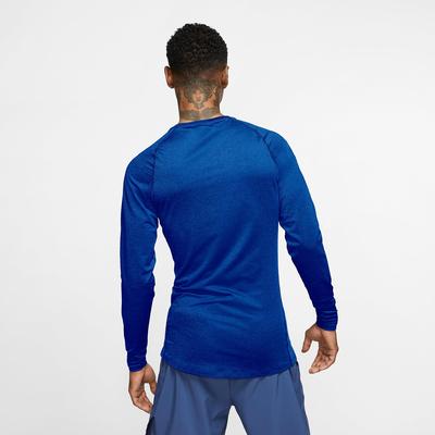 Nike Mens Pro Long Sleeve Top - Game Royal - main image