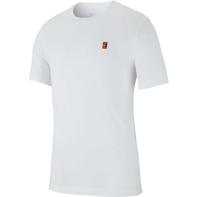 Nike Mens Tennis T-Shirt - White - main image
