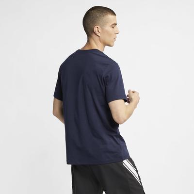 Nike Mens Tennis T-Shirt - Obsidian - main image