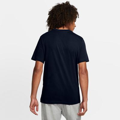Nike Mens Tennis T-Shirt - Navy Blue - main image